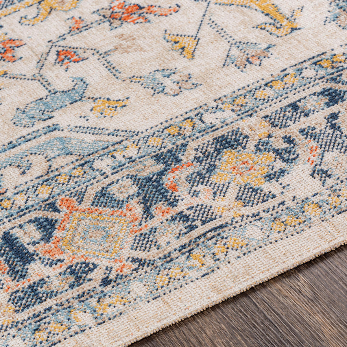 VINTAGE-TEPPICH 200/275 cm Dunkelblau - Dunkelblau, Kunststoff/Textil (200/275cm) - LIVABLISS