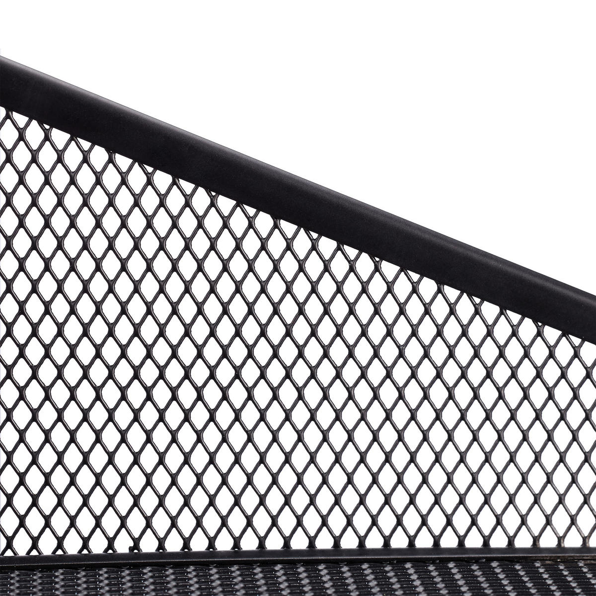 DOKUMENTENABLAGE - Schwarz, Metall (32/24/29cm) - Relaxdays