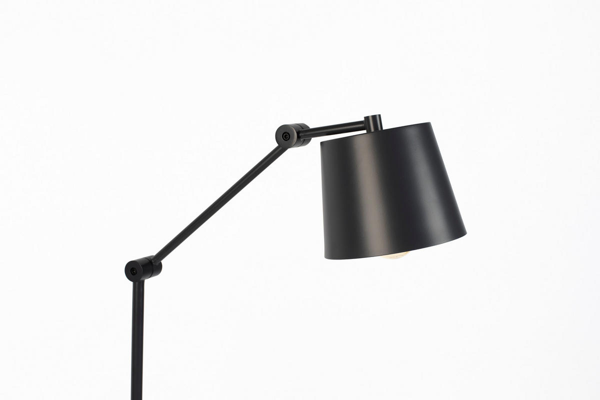 STEHLAMPE Hajo - Grau - 55/25/135 cm - Grau, Metall (55/25/135cm)