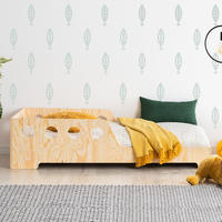 POSTEL 90/190 Adrien Přírodní dřevo - hnědá, dřevo (90/190cm) - Petits-meubles