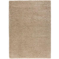 HOCHFLORTEPPICH Beige Shaggy Rec Beig 140/200 cm - Beige, Naturmaterialien/Textil (140/200cm) - Atticgo