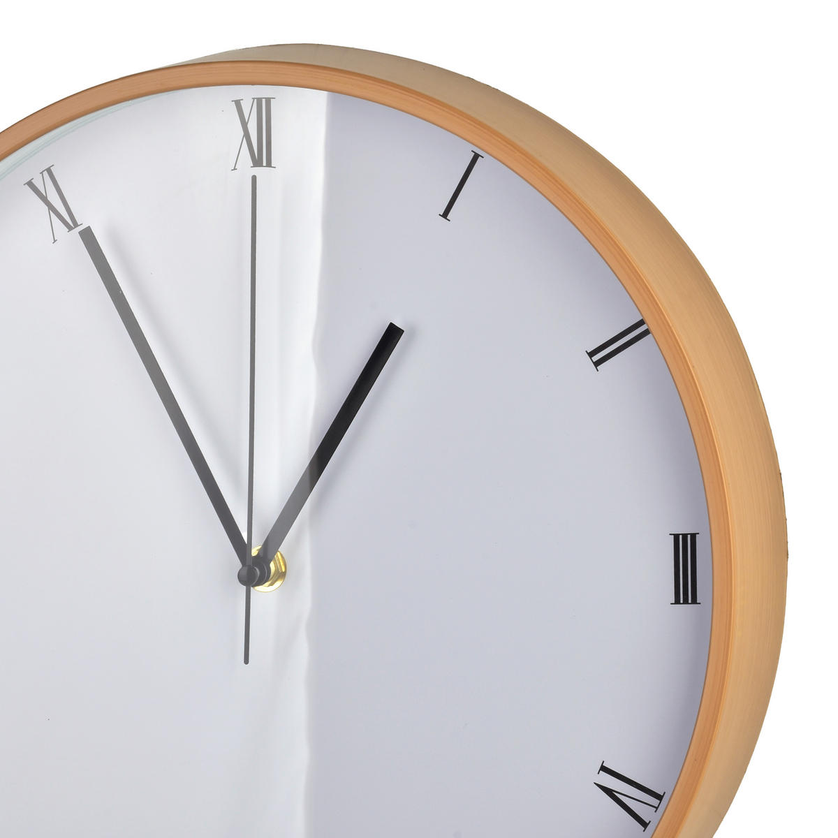 WANDUHR Ramsey Weiß 30/4/30 cm Kunstoff - Weiß, Kunststoff (30/30/4cm) - Mondex