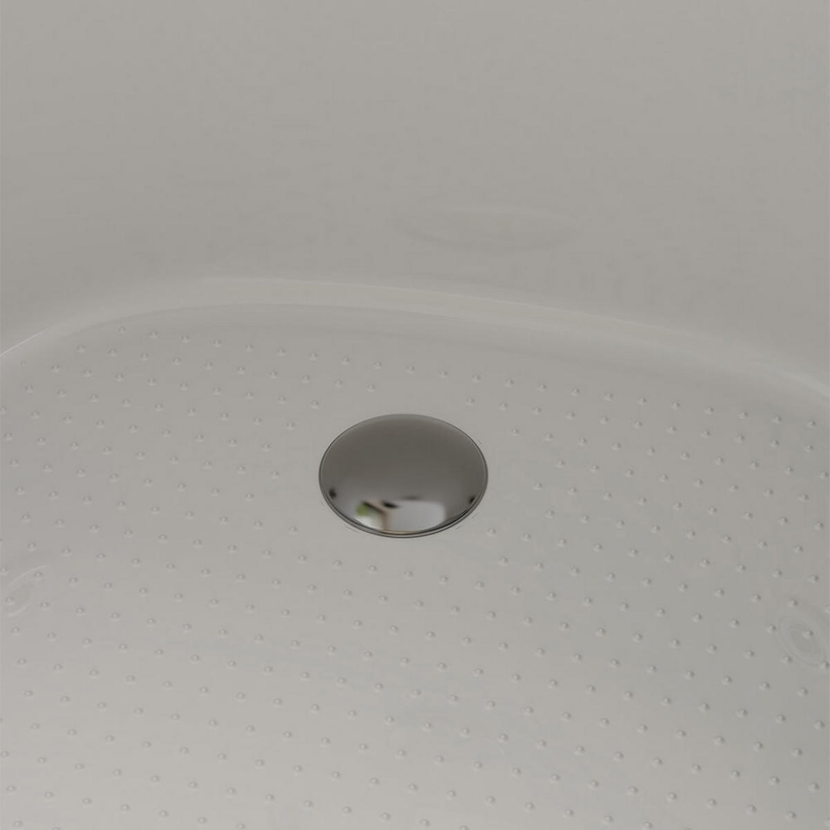 SENIORENBADEWANNE liegend mit Whirlpoolfunktion VITAL M - 153 x 76 cm Rechts - Weiß, Kunststoff (153/64/76cm) - Home Deluxe