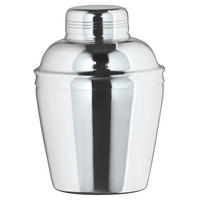 COCKTAILSHAKER 3-teilig, Edelstahl, 500 ml - Edelstahlfarben, Metall (9/21/9cm) - ich-zapfe