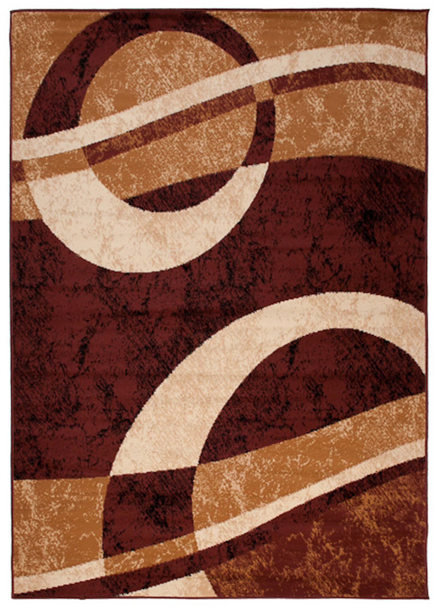 TEPPICH DREAM Braun Creme 250/300 cm - Creme/Braun, Textil (250/300cm) - Tapiso