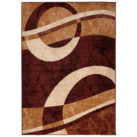 TEPPICH DREAM Braun Creme 200/300 cm - Creme/Braun, Textil (200/300cm) - Tapiso