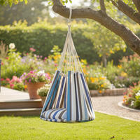 HÄNGESESSEL Funny Multicolor Metall/Outdoorstoff - Multicolor, Metall (1/130/80cm)