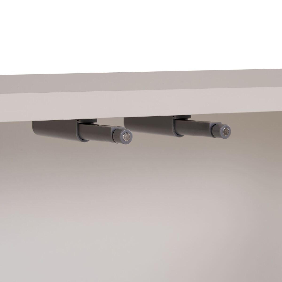 TV-MÖBEL 4 Türen, cremefarben 32/45/180 cm - Beige, Holzwerkstoff (32/45/43cm) - Calicosy