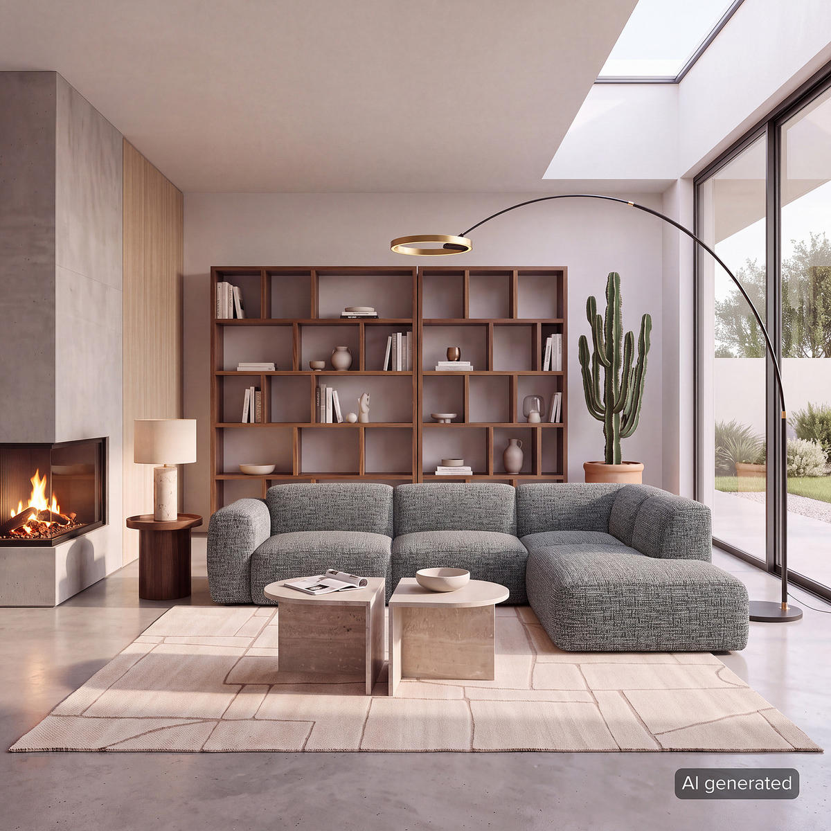 3-SITZER ECKSOFA mit Recamiere - Schwarz/Grau, Kunststoff/Textil (295/231cm) - home24