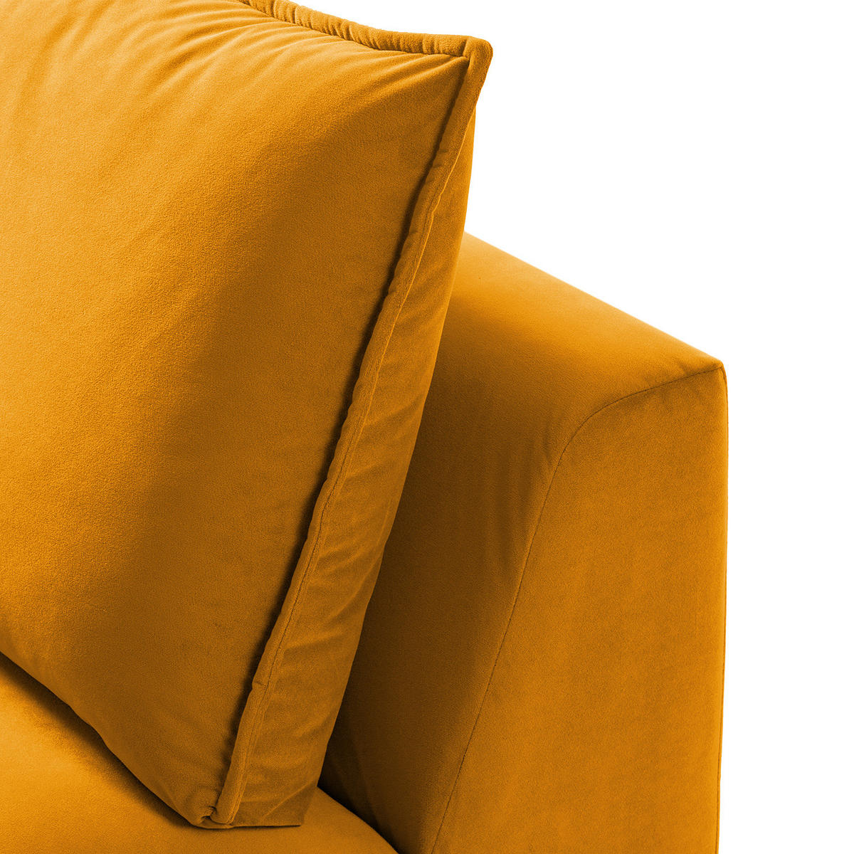 MODULSESSEL - Orange, Holz/Textil (80/82/99cm) - home24