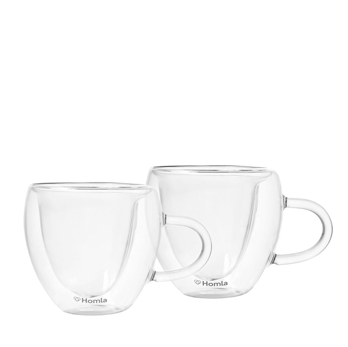 GLAS Cembra 0,3 l 2er-Set - Transparent, Glas (0.3L) - Homla
