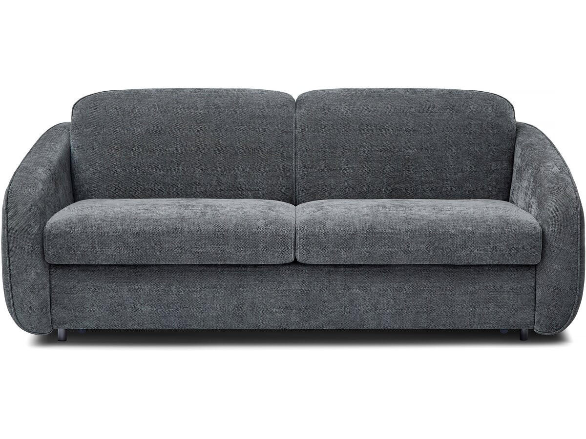 SCHLAFSOFA Laurie Grau - Grau, Textil/Metall (202/85/107cm) - Habitat Garten
