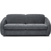 SCHLAFSOFA Laurie Grau - Grau, Textil/Metall (202/85/107cm) - Habitat Garten