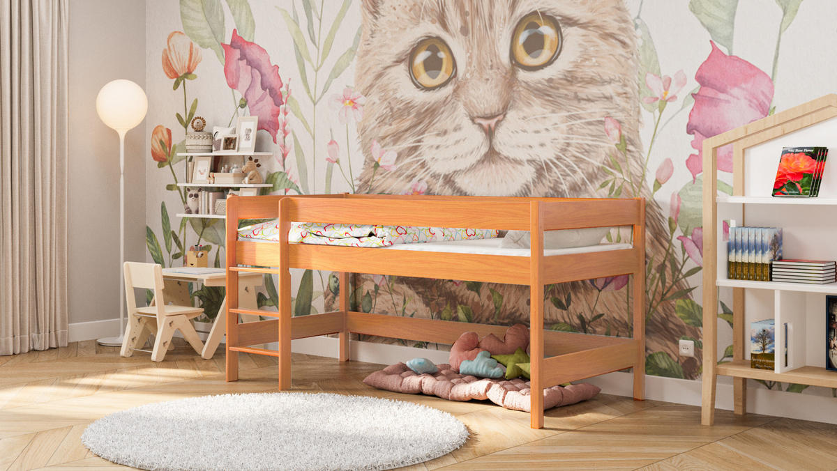 HOCHBETT Leo 160x80 teak - Braun, Holzwerkstoff (80/160cm) - LUKDOM