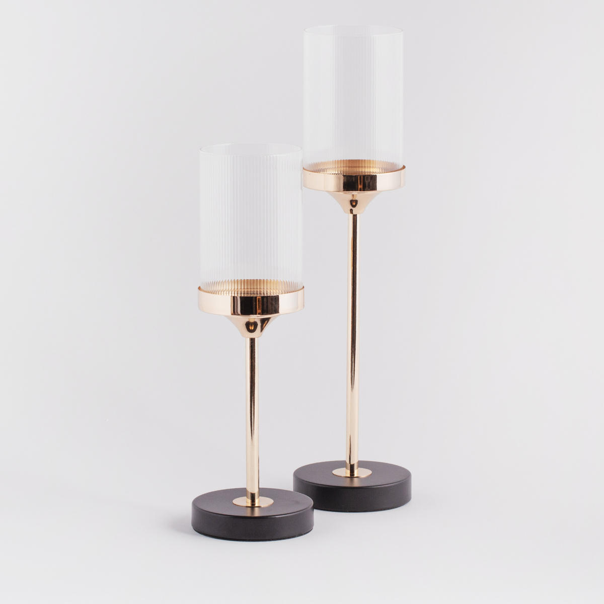 KERZENSTÄNDER Enlaceso - Goldfarben, Metall (12/37.5/12cm) - home&you