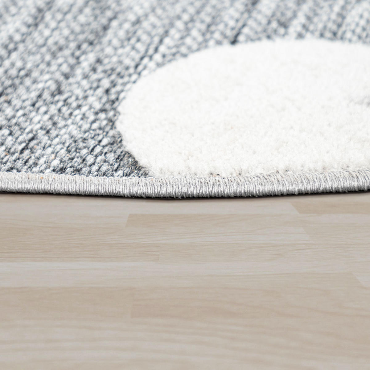 KINDERTEPPICH 200/200 cm Tweet 465 - Grau, Textil (200/200cm) - Paco Home