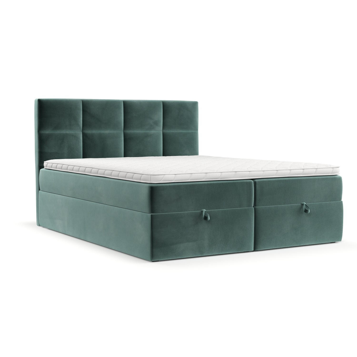 AltaBeds Boxbett Türkis 200x200 cm
