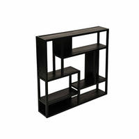 WANDREGAL New York Schwarz 15/75/75 cm - Schwarz, Holz (75/75/15cm) - Starfurn