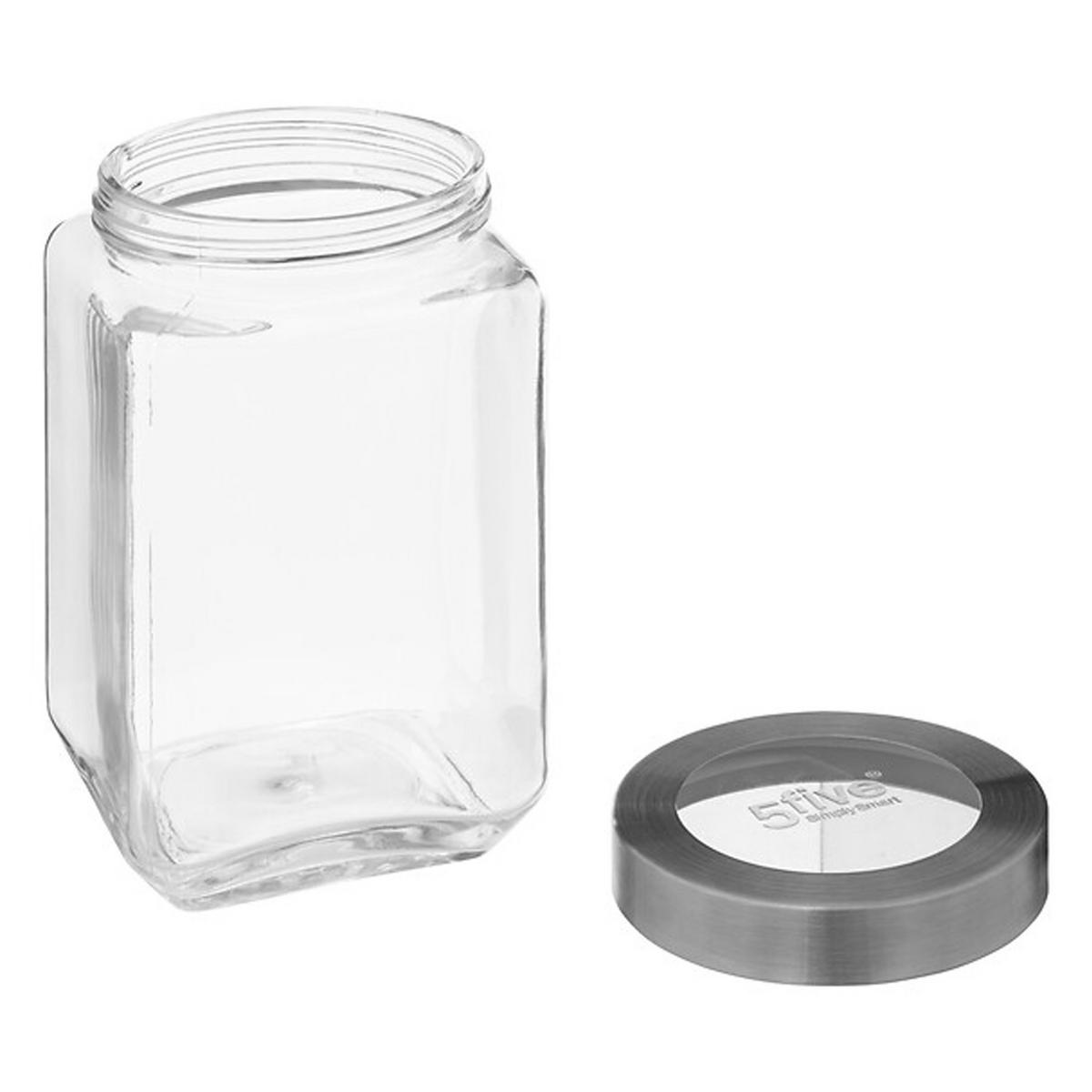 EINMACHGLAS Miro, Glas, Stahl, Acryl, Transparent, 1.6 L - Transparent, Glas (1.6L) - 5five Simply Smart