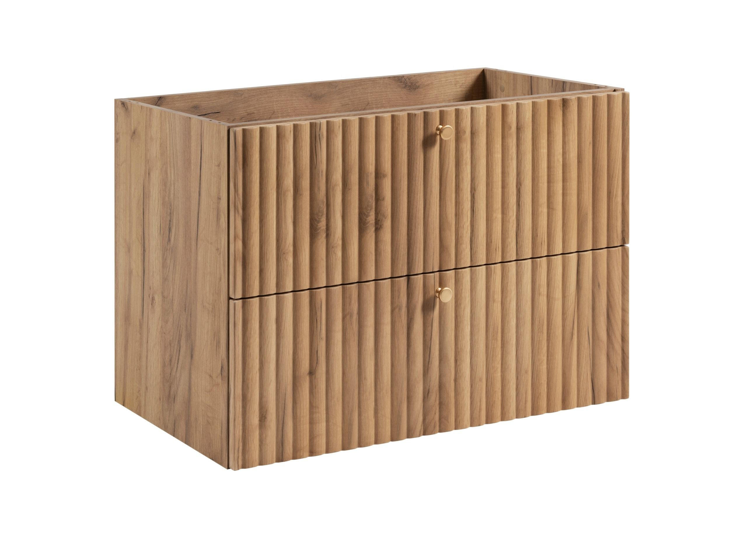 Rodan Waschbeckenunterschrank Eiche 80.2x57x46 cm