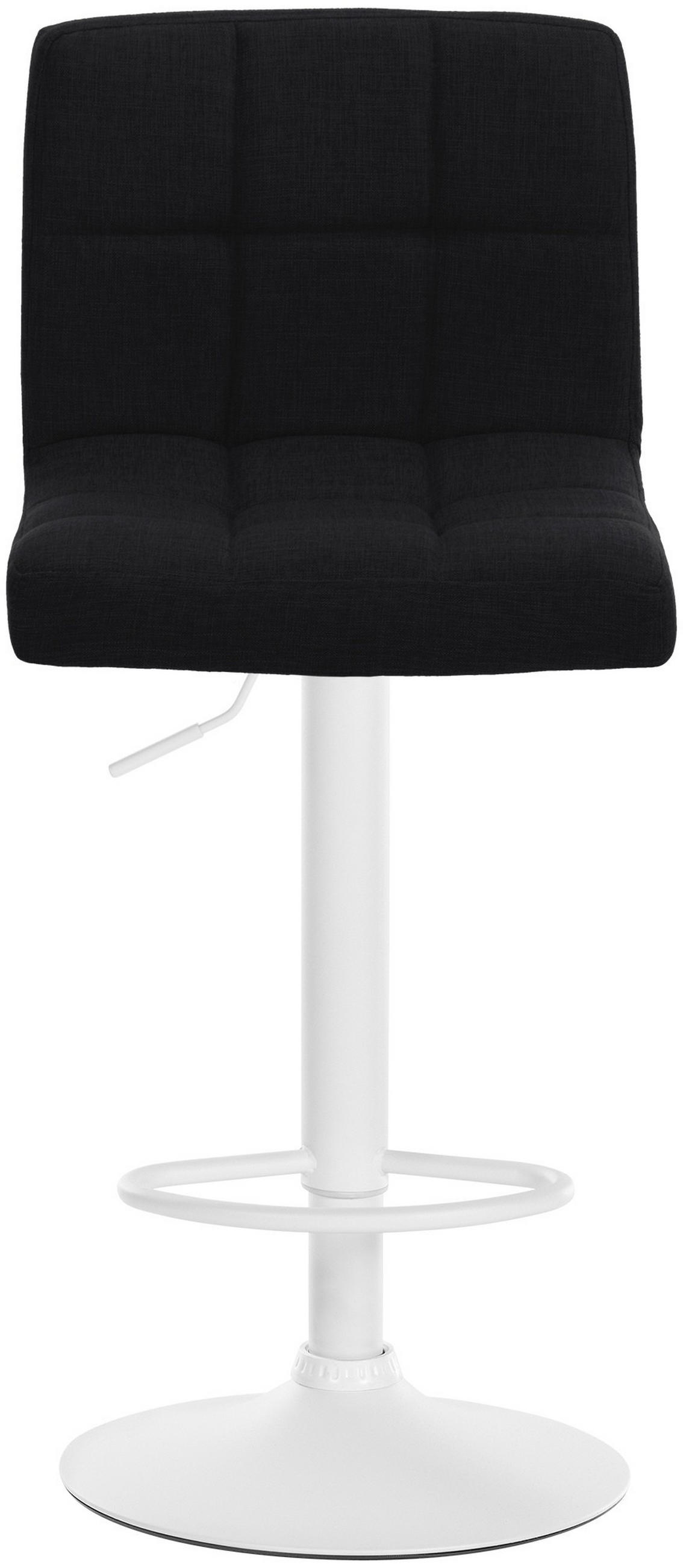 BARHOCKER Calma Set 2-teilig 94-114x46x47 cm Schwarz - Schwarz, Textil (46/94/47cm) - furnicato