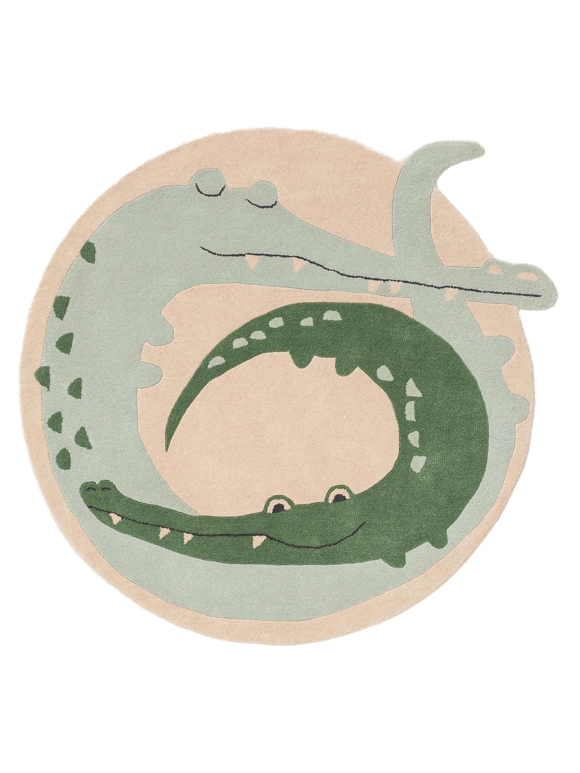 KINDERTEPPICH Savannah Multicolor 115x120 cm - Multicolor, Textil (115/120cm) - Lytte