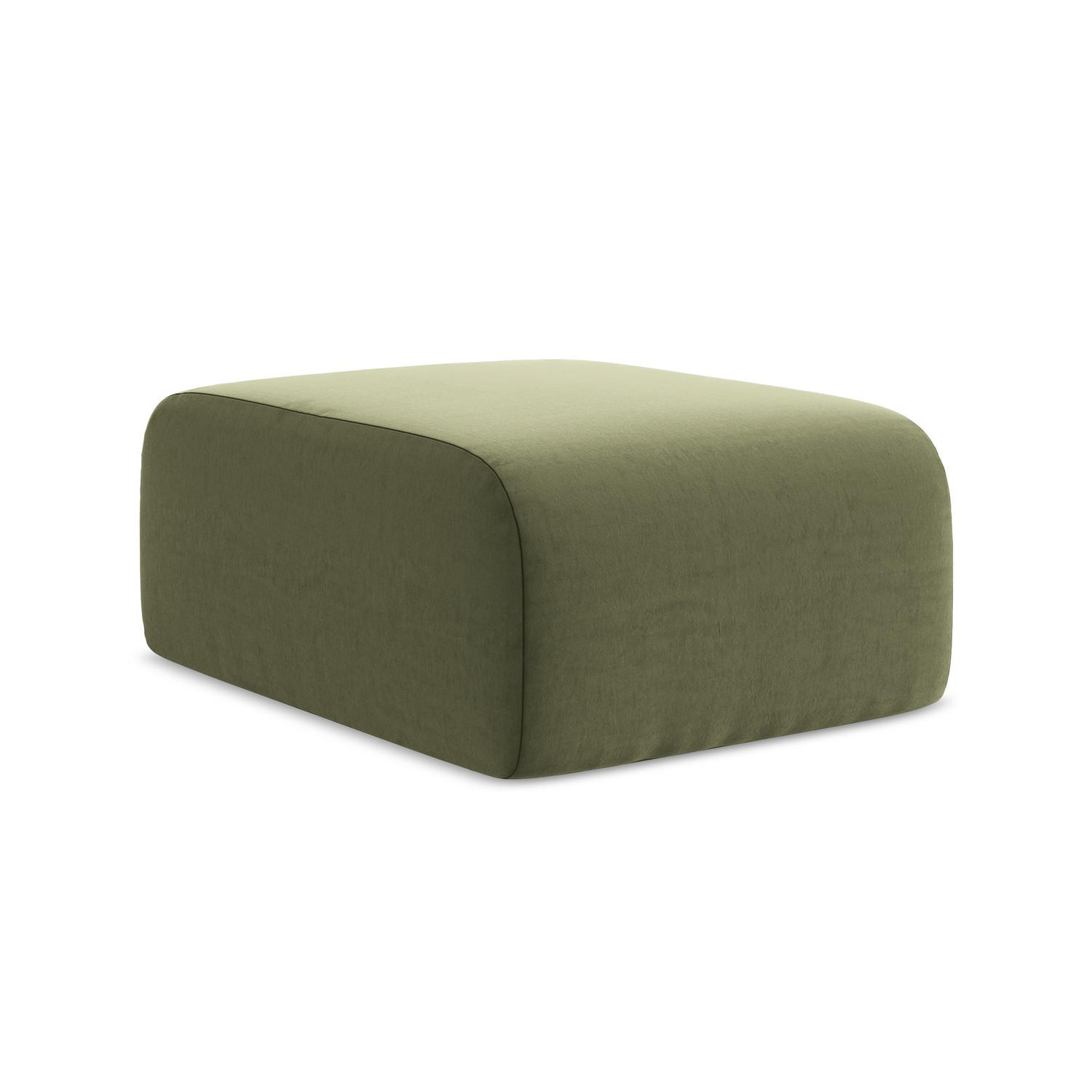 LaMiaSofa Pouf Olivgrün 72x42x94 cm
