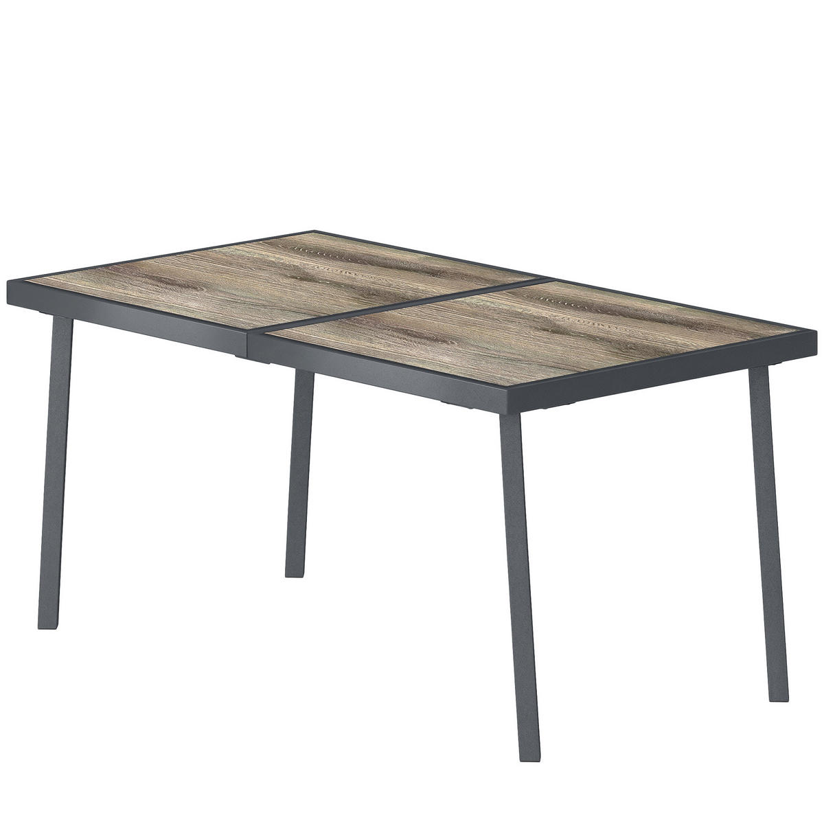 GARTENTISCH,GRAU,1 Stück - Grau, Naturmaterialien (145/85/72cm) - GiPP