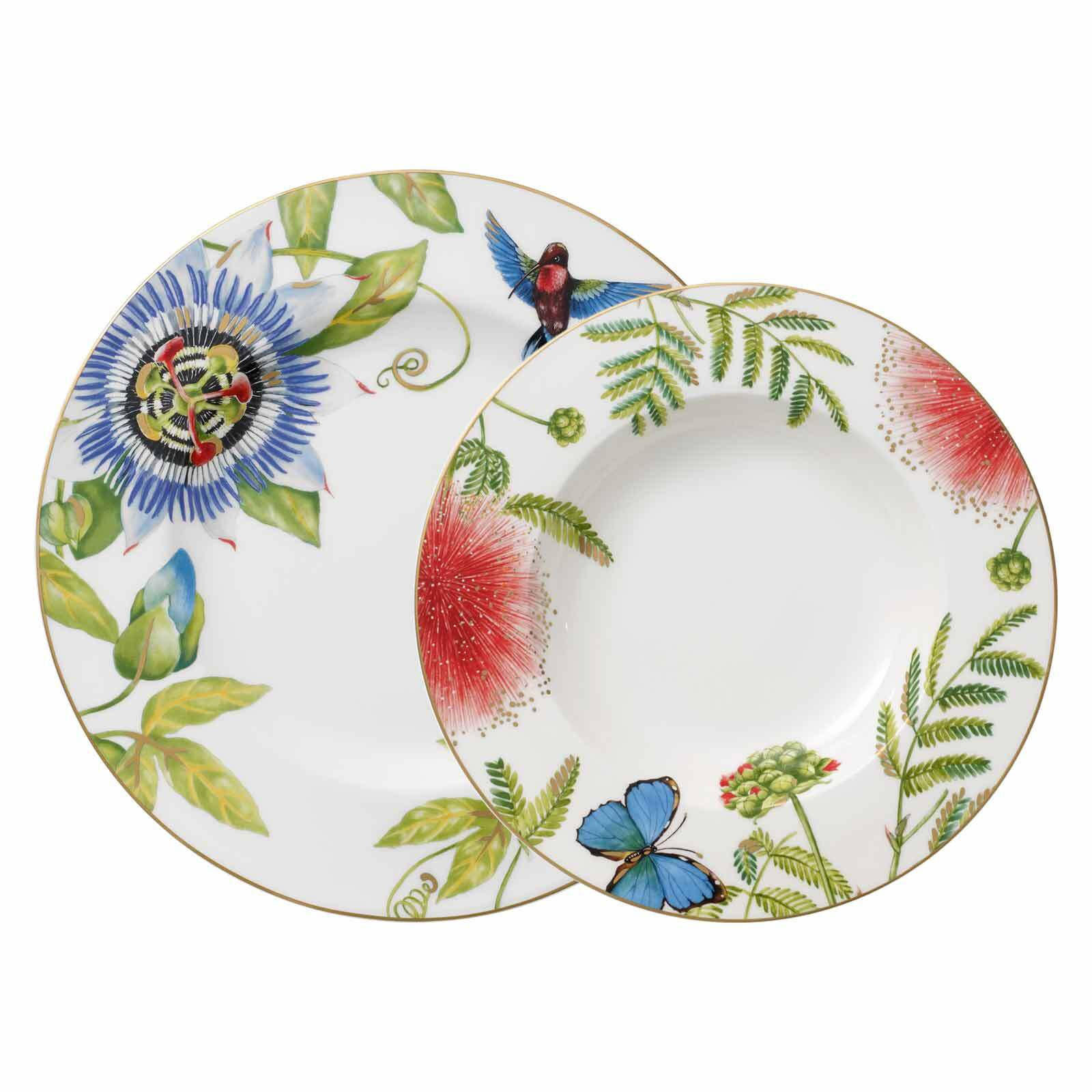 TAFELSERVICE Amazonia Anmut bunt 12er Set - Multicolor, Keramik (1/1/1cm) - Villeroy & Boch