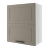 KÜCHENHÄNGESCHRANK Kvantum W8B/60 Beige Matt / Weiß Matt 60 / 32,5 / 72cm - Beige/Weiß, Holz/Holzwerkstoff (60/72/32.5cm) - Feldmann-Wohnen