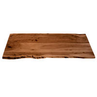 TISCHPLATTE CURT - Braun/Naturfarben, Akazienholz/Holz (60/140/3cm) - SAM