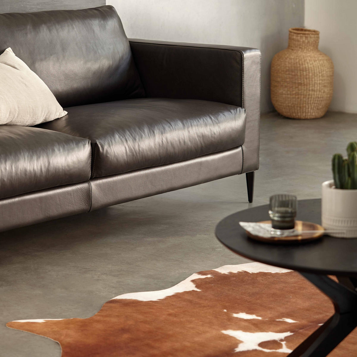 TEPPICH, 155 x 190 cm, Braun - Braun, Textil (155/190cm) - Oviala