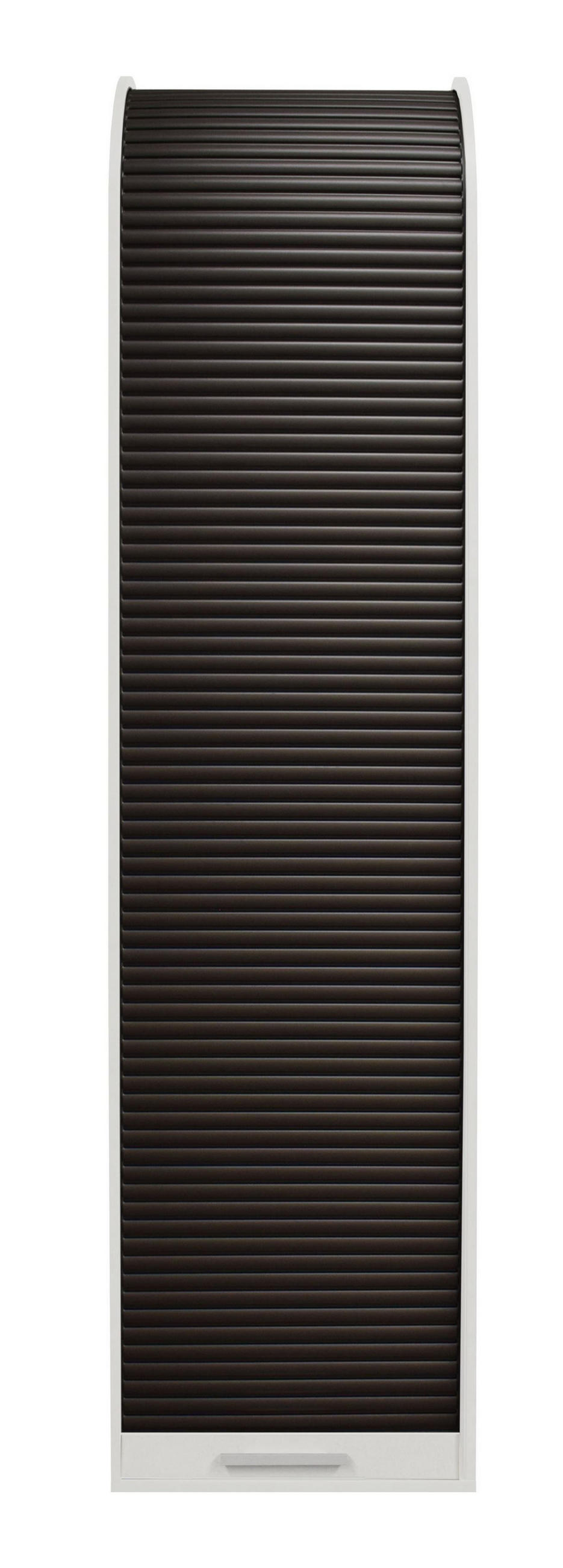 JALOUSIESCHRANK Eadi 46 x 44 x 192 Rollladenschrank Weiß Matt Lack/Graphit - Graphitfarben/Weiß, Holz (46/192/44cm) - 58aufmkessel