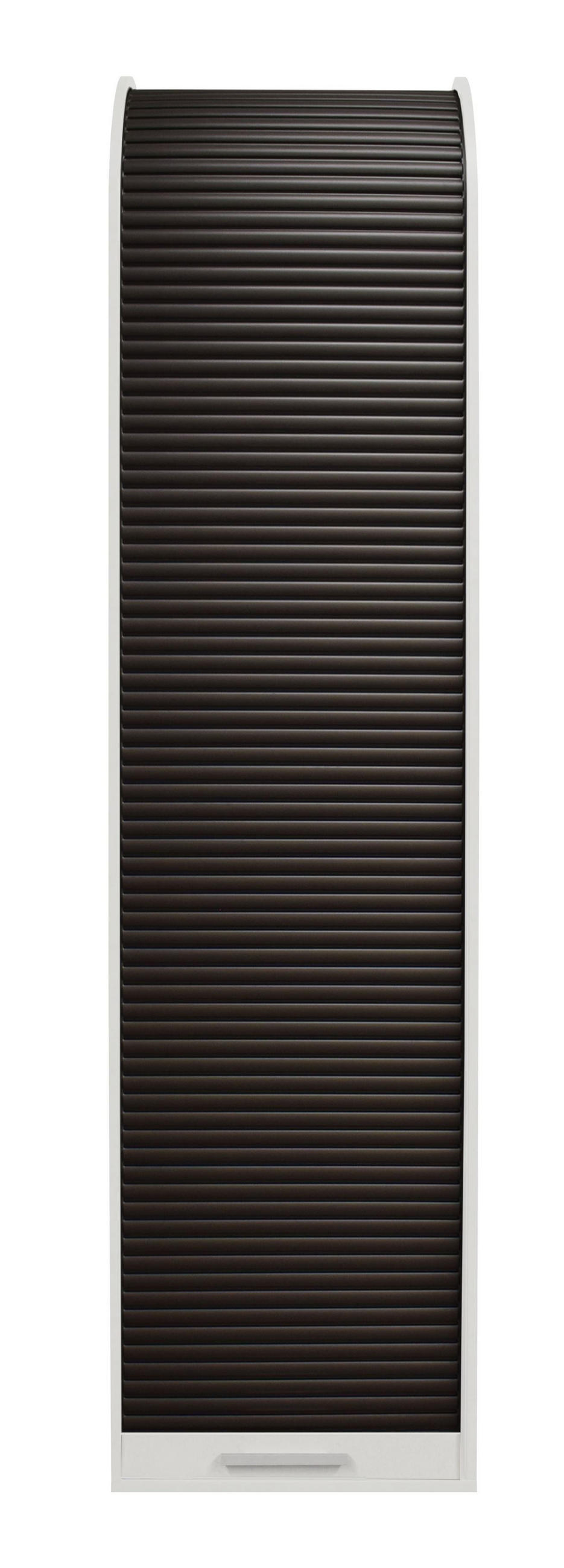 JALOUSIESCHRANK Eadi 46 x 44 x 192 Rollladenschrank Weiß Matt Lack/Graphit - Graphitfarben/Weiß, Holz (46/192/44cm) - 58aufmkessel