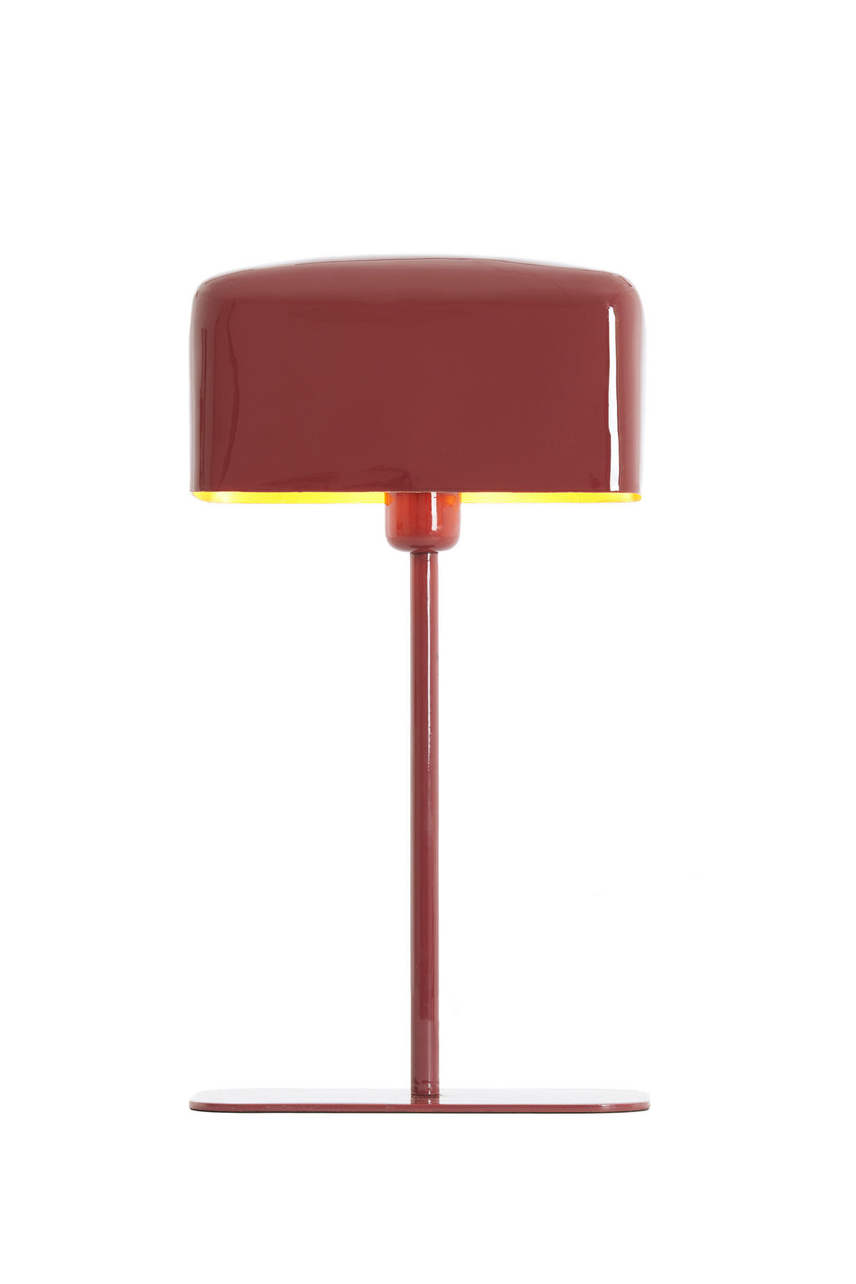 TISCHLAMPE Elenie Rot 25/13/48 cm - Rot, Metall (25/13/48cm) - Light & Living