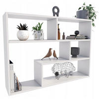 HÄNGEREGAL FINO Weiß 95,6/21/70,2 cm - Weiß, Holzwerkstoff (95.6/70.2/21cm) - Matkam Möbel