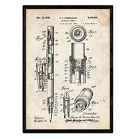 POSTER Patent Portaminas A3 Rahmenlos - Klar, Papier (29.7/5/42cm) - Nacnic