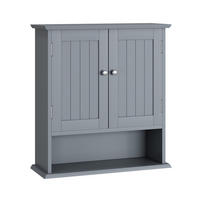 KÜCHENOBERSCHRANK 54,6/19,8/60 cm aus MDF mit verstellbaren Einlegeböden Hellgrau - Hellgrau, Holzwerkstoff (54.6/60/19.8cm) - Modenvie