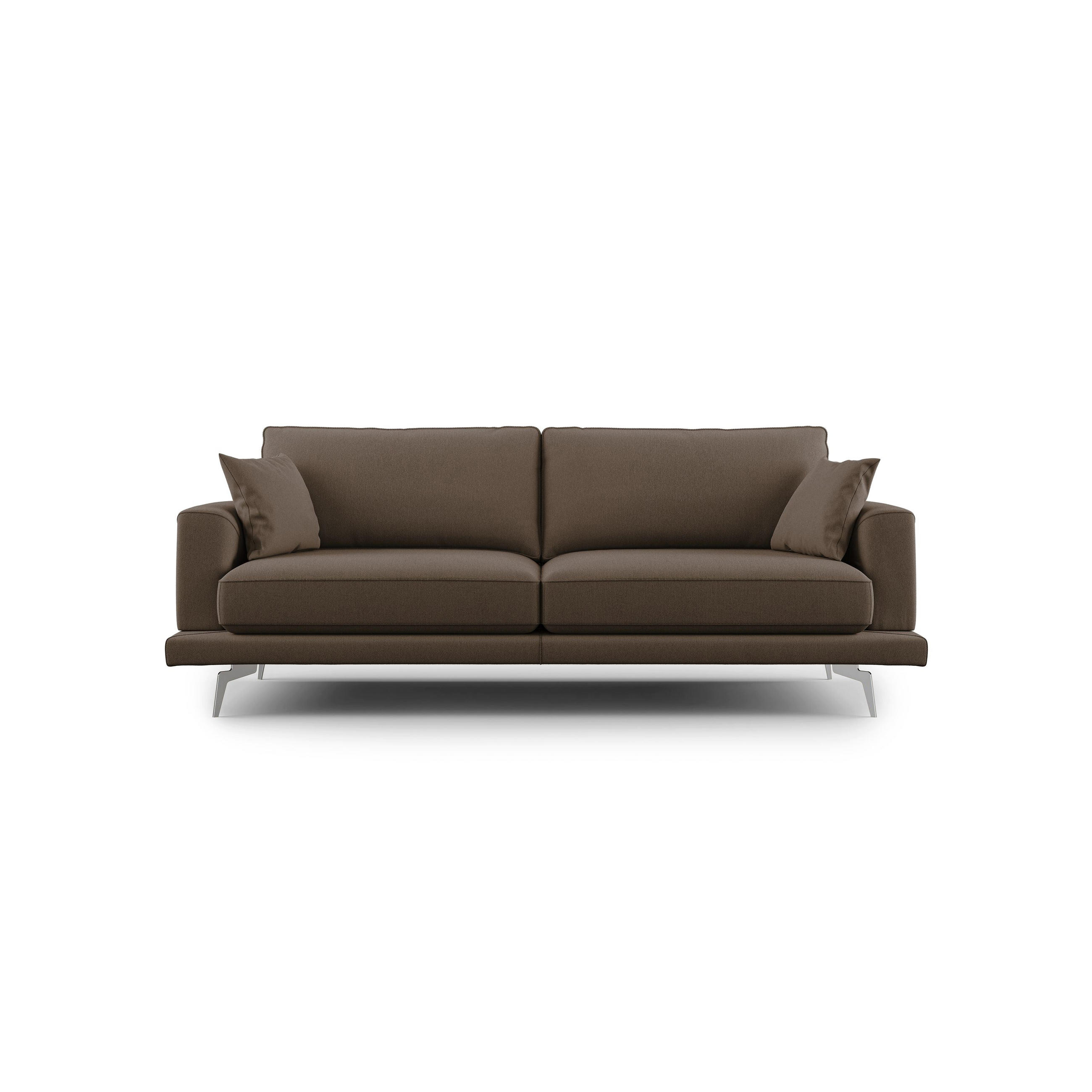 LINEARSOFA Dorian - Braun, Textil (178/88/93cm) - Divani.store