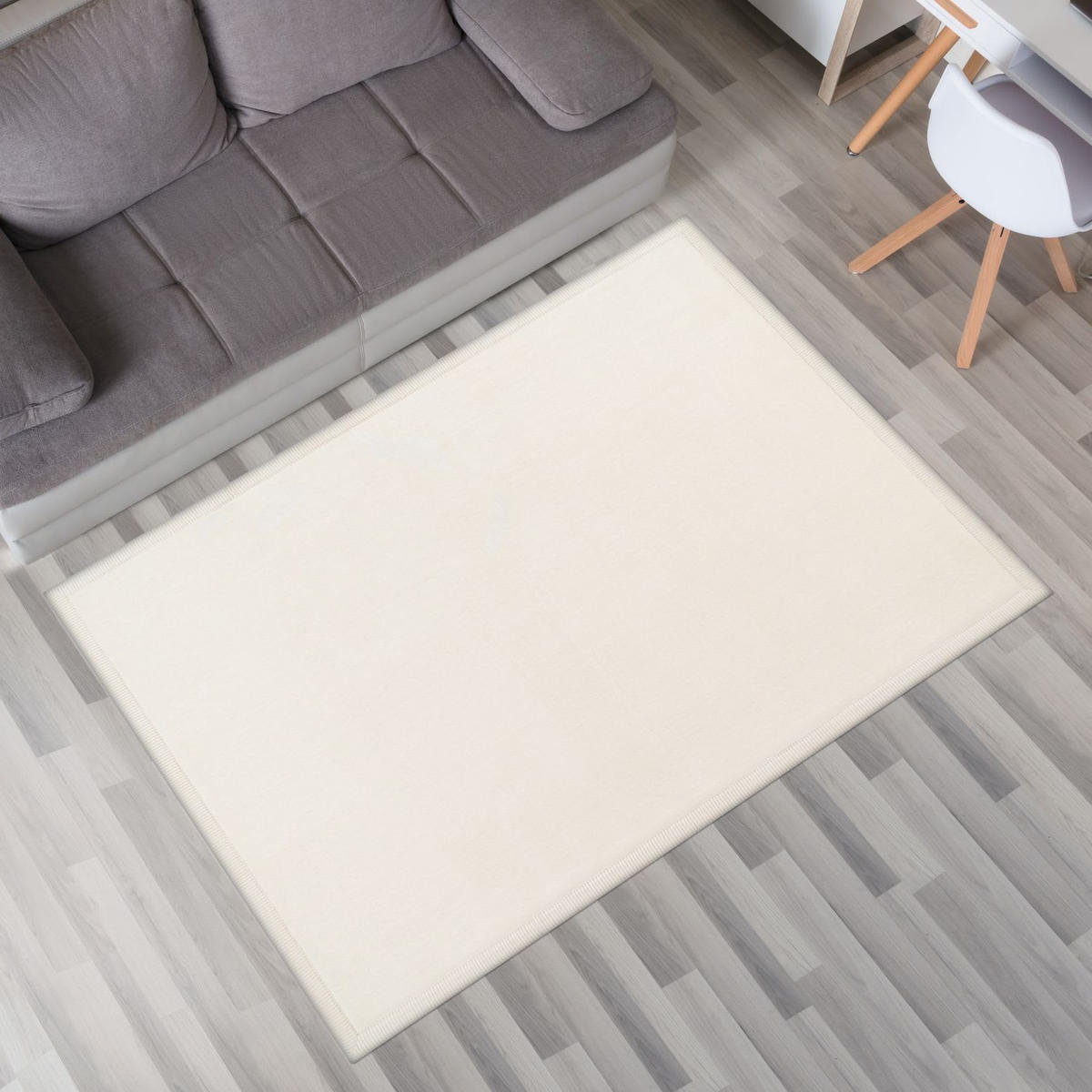 KINDERTEPPICH Creme 100 x 200 cm - Creme, Kunststoff (100/200cm) - TT Home