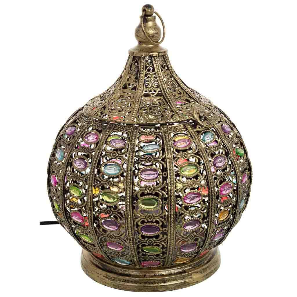 Wanderlust Lampe Mehrfarbig 27x33x27 cm