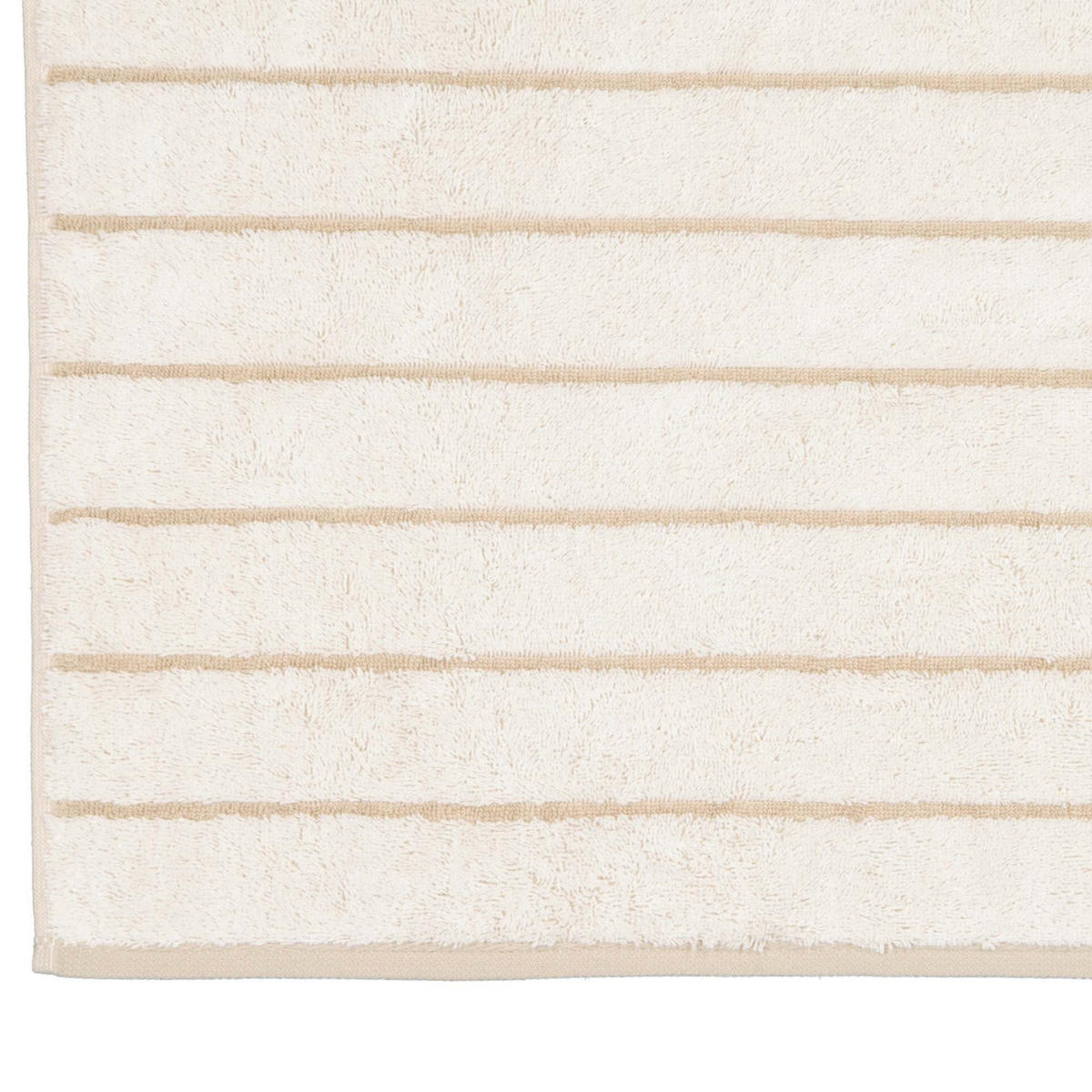 GÄSTETUCH Unisex Balance Beige 3er Pack Baumwolle - Beige, Textil (30/50cm) - Cawoe