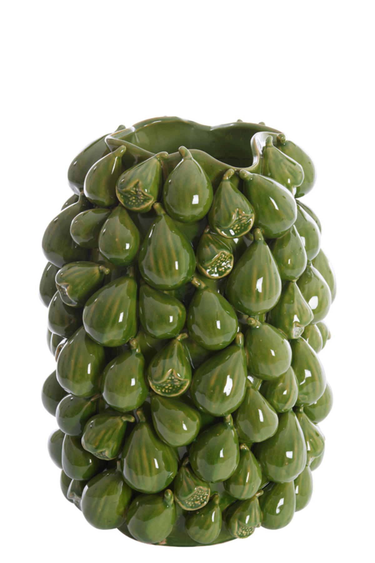 VASE Natalia Grün Ø35/47 cm - Grün, Keramik (47cm) - Light & Living