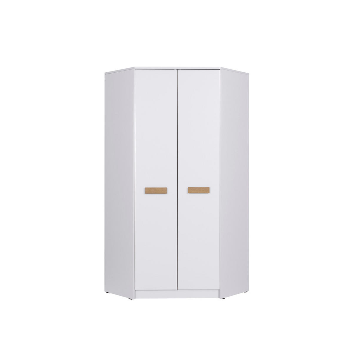 ECKSCHRANK G8/B WEIß 91/195/91 - Weiß, Holzwerkstoff (91/195/91cm) - Marmex Möbel