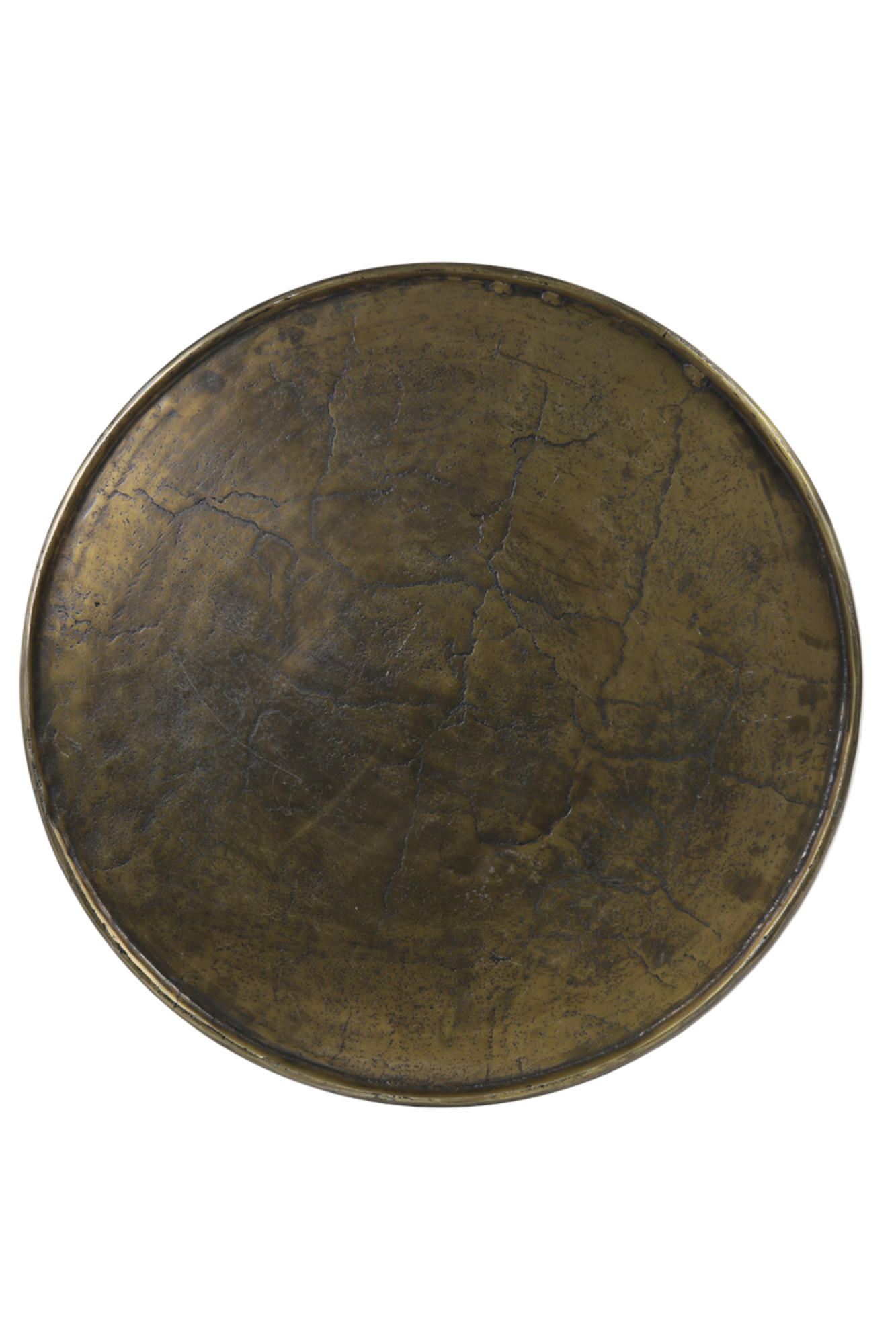 BEISTELLTISCH Babina Bronze Ø59/41 cm - Bronzefarben, Metall (59/59/41cm) - Light & Living