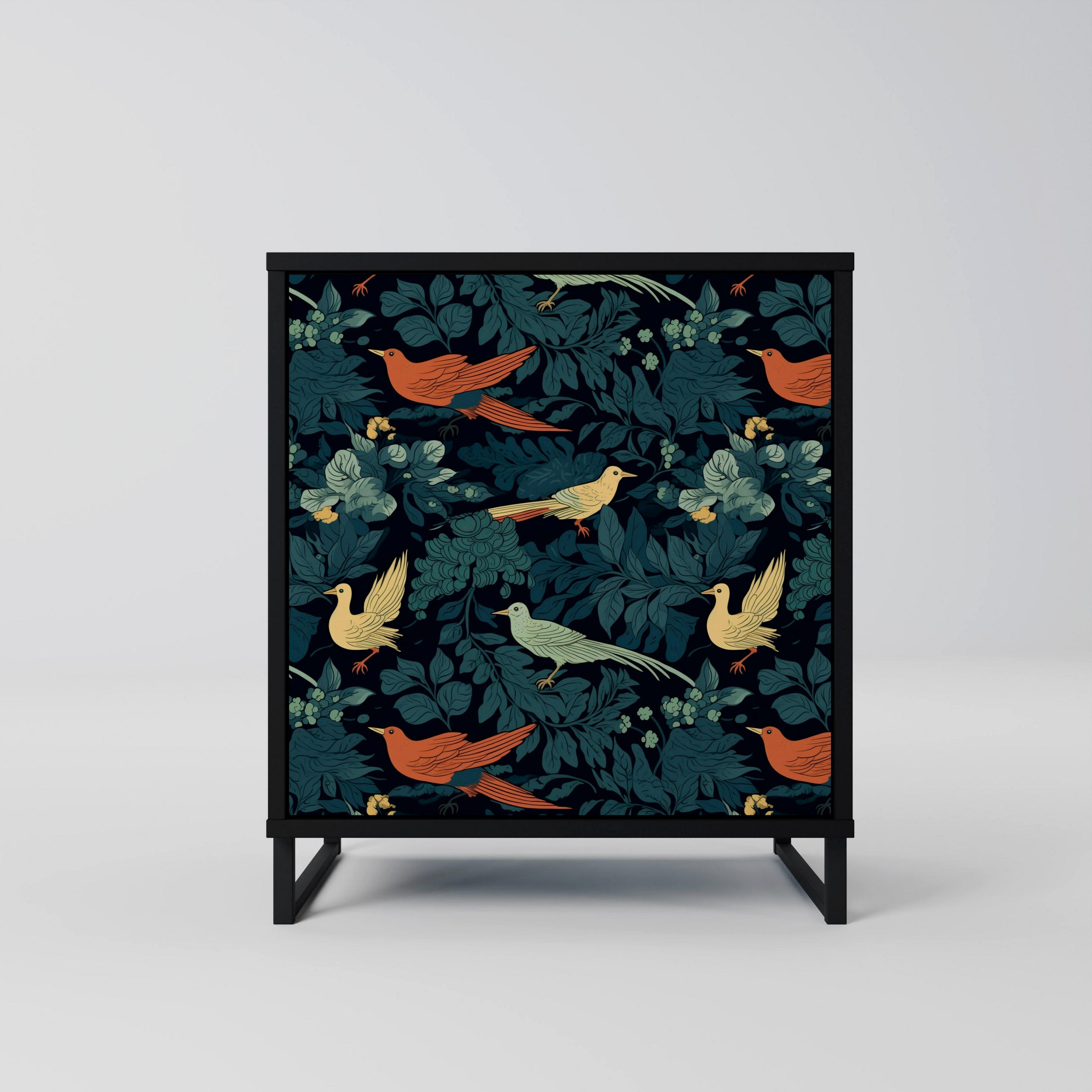 SpaceRebels Sideboard Schwarz 57.5x67.5x42 cm