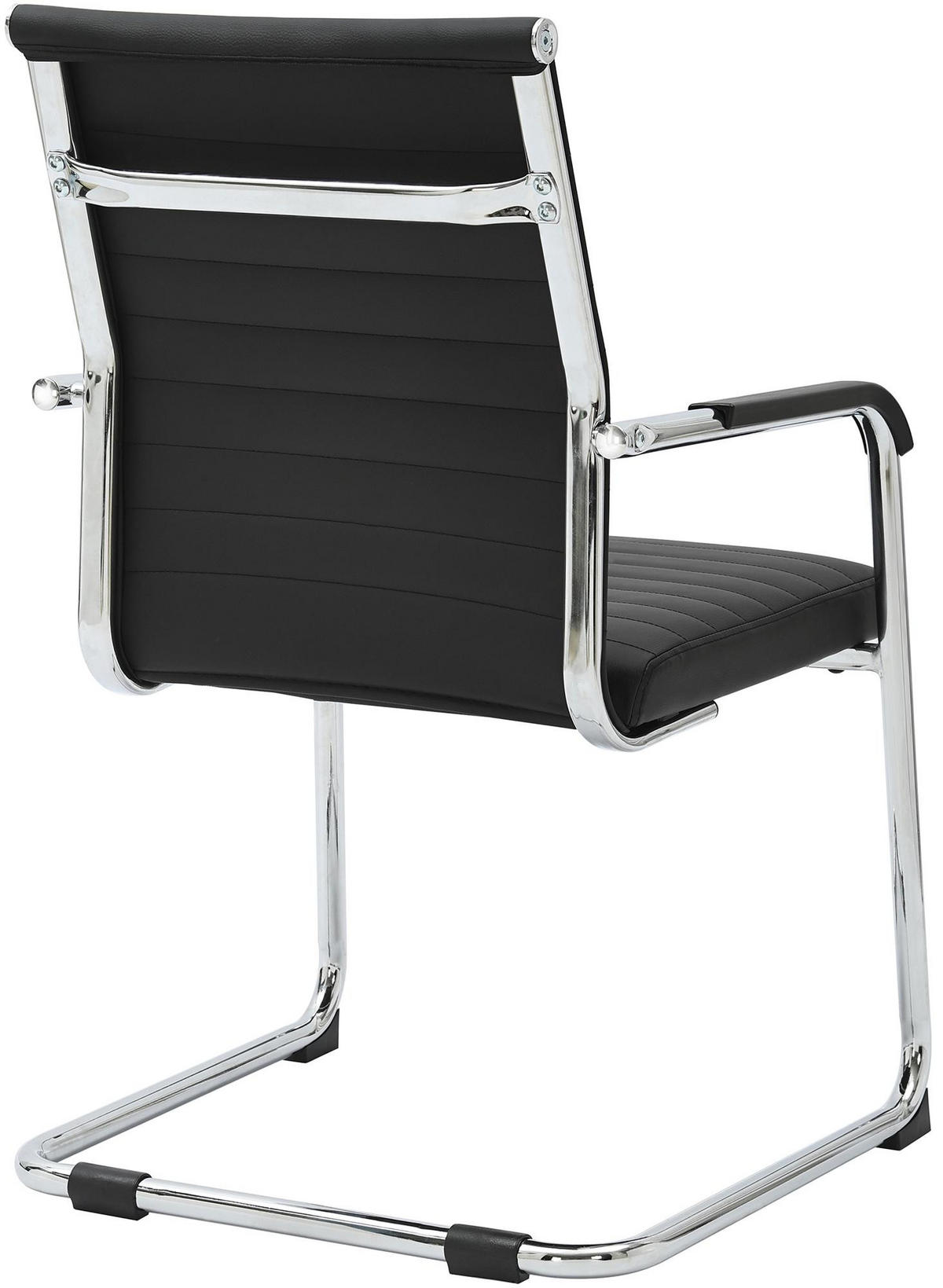 SCHWINGSTUHL Metall Schwarz - Schwarz, Metall (55/90/62cm) - CLP