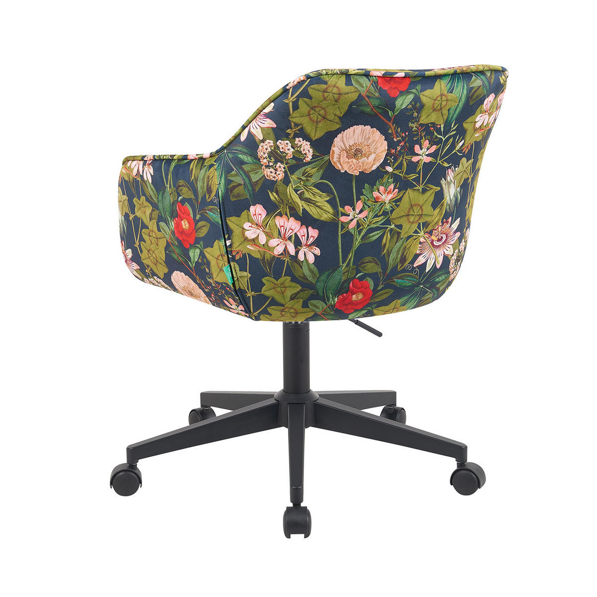 BÜROSTUHL Mika-Elio 2er-Set - Multicolor/Schwarz, Textil/Metall (60/79/61cm) - DUBI Möbel