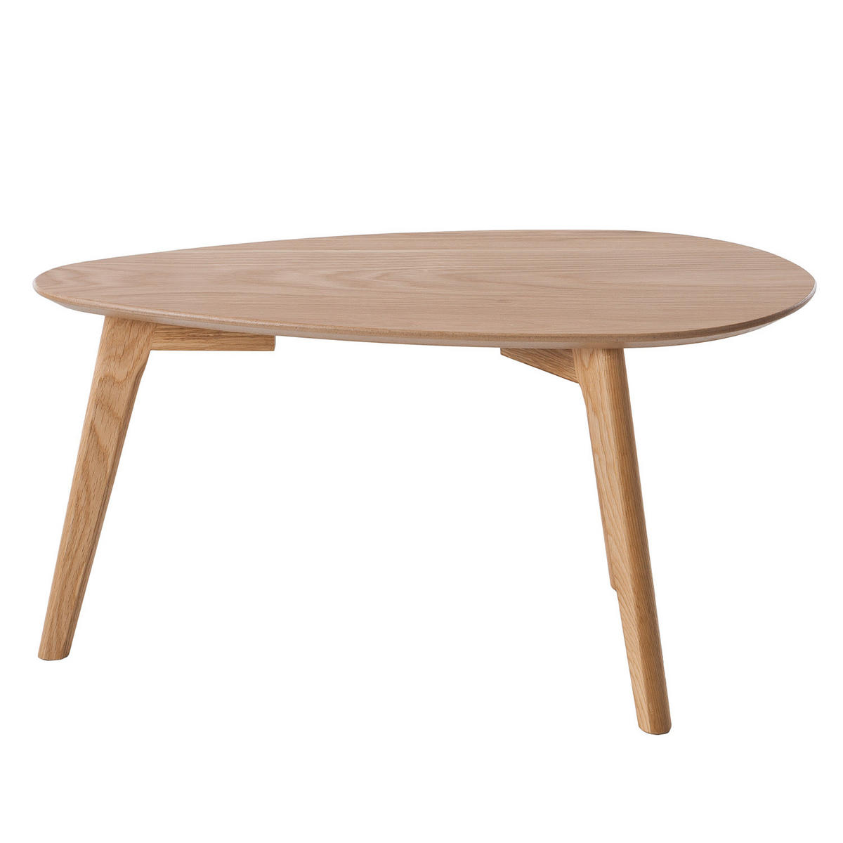 COUCHTISCH-SET - Eiche teilmassiv, 2-teilig - Eichefarben, Holzwerkstoff (50/100/40cm) - home24