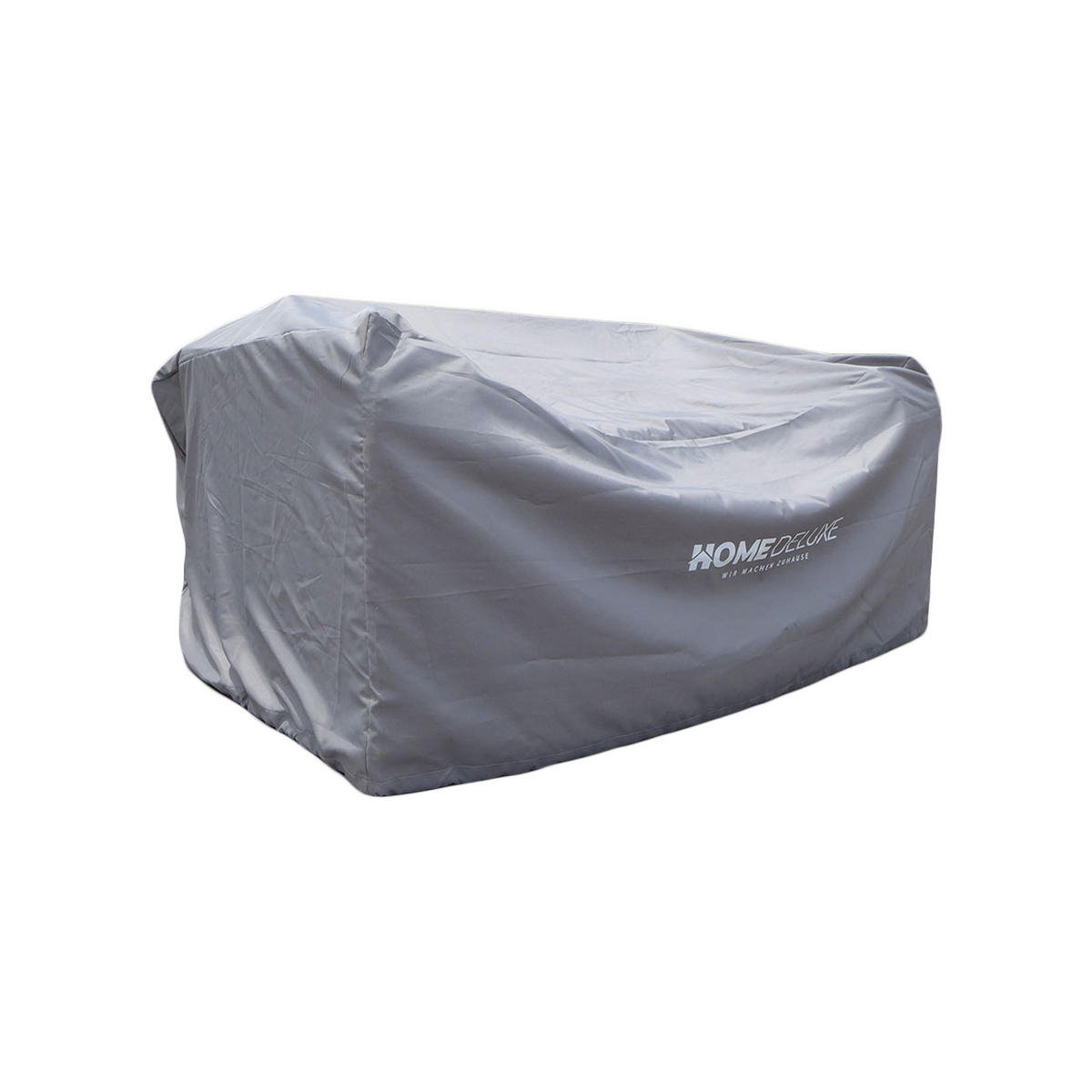 ABDECKUNG CAPE HOLBY - Grau, Textil (167/72/105cm) - Home Deluxe